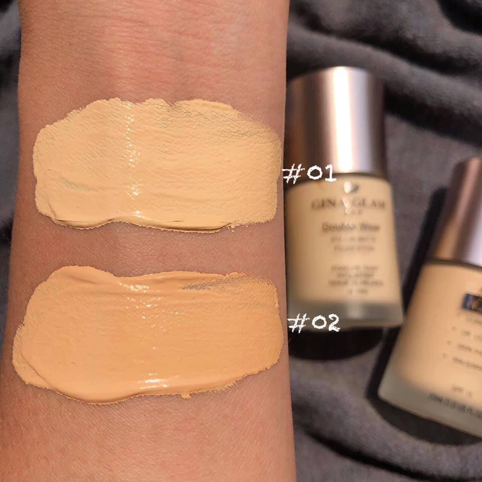 Gina Glam Double Wear Stay In Matte foundation SPF 15 30 ml. G45 ครีมรองพื้น