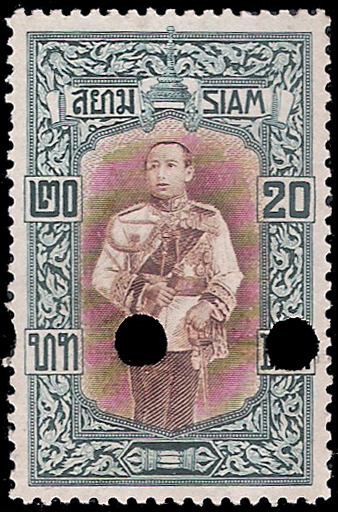 #ตลก No.182a Perf.12.5 Issued Color Proof# แสตมป์ชุดรัชกาลที่ 6 "ลอนดอน"