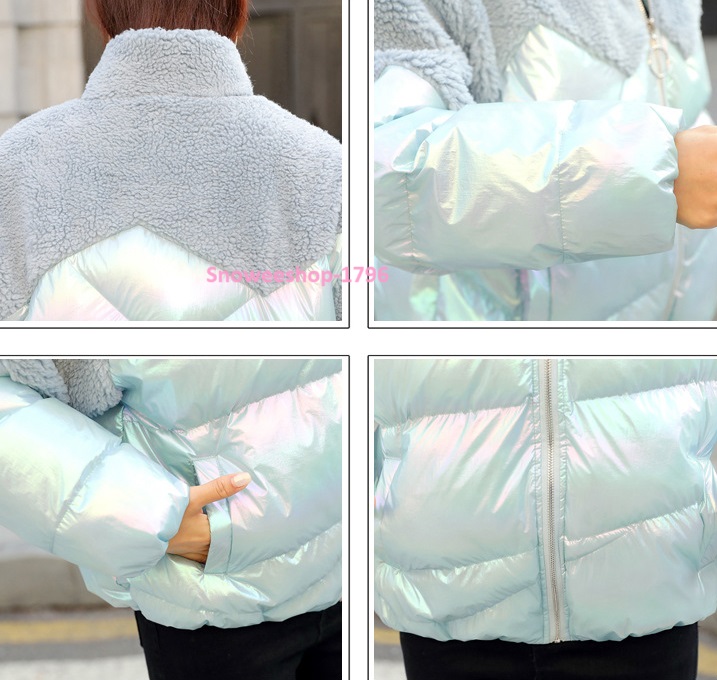 เสื้อกันหนาวแม่ลูก ใส่เป็นคู่แม่ลูก หรือใส่เดียวก็สวยมาก เสื้อกันหนาวเกรดพรีเมี่ยม ผ้าเงาเคลือบสารสะท้อนหยดน้ำ แนวหวานแหวน สีพาสเทล ทรงแจ็คเก็ตแต่งขนแกะ ปกคอสูงกันหนาวติดลบ มี 2 สี