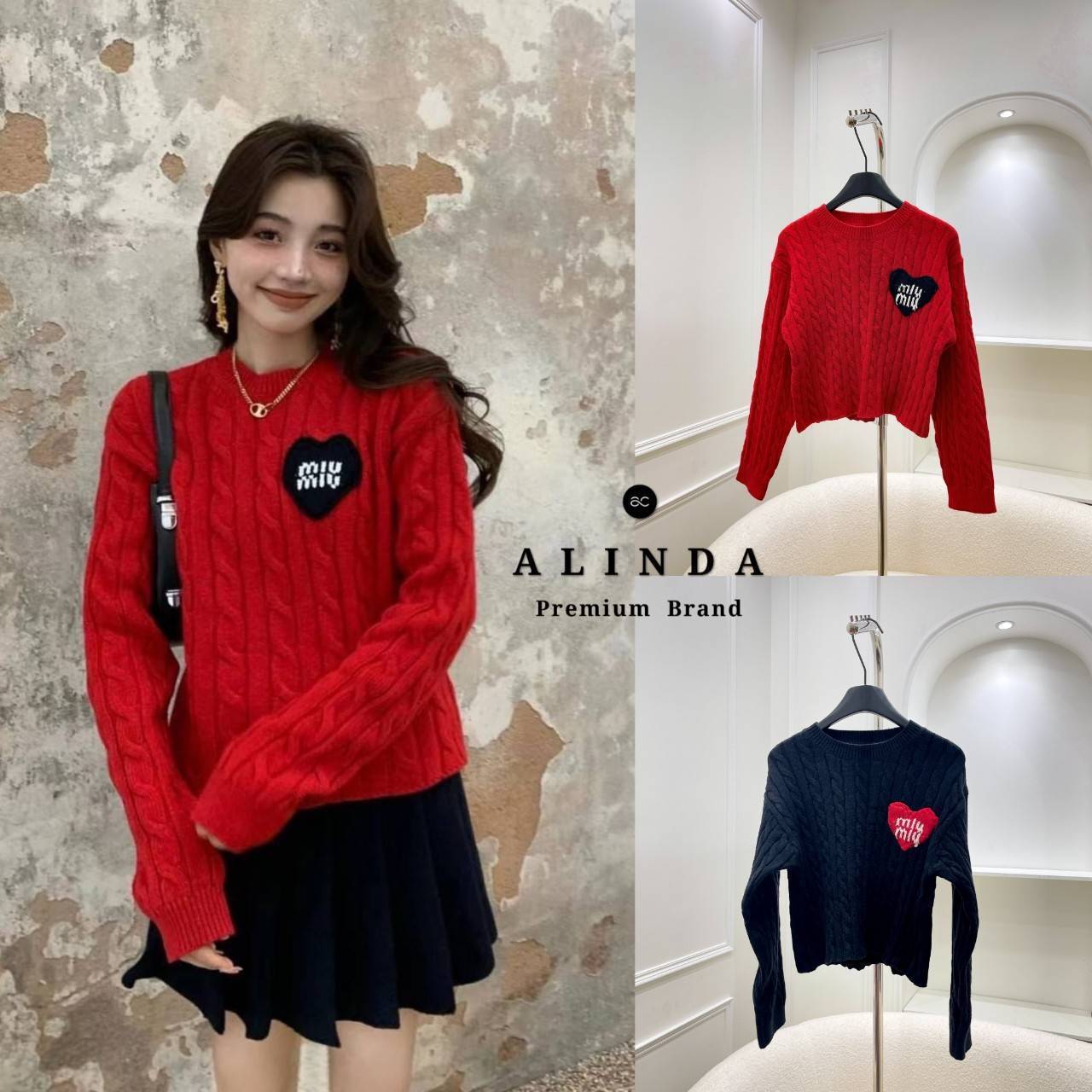 Tag : ❥MMIU Code : #MMUI01 Detail : เสื้อไหมพรมแขนยาวน้องมิวๆ สุดฮอตสุดฮิตมาใหม่คร่าา ตัวเสื้อเป็นเสื้อไหมพรมแขนยาว เกรดพรีเมี่ยม ใส่แล้วไม่คัน ตัวเสื้อมีความหนากำลังดี เนื้อผ้านิ่มมากค่ะ ตรงอกซ้ายเป็นรูปหัวใจพร้อมโลโก้น่ารักๆ