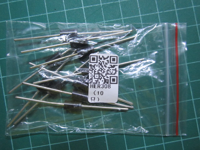 HER308 3A1000V 1ถุงมี10ตัว