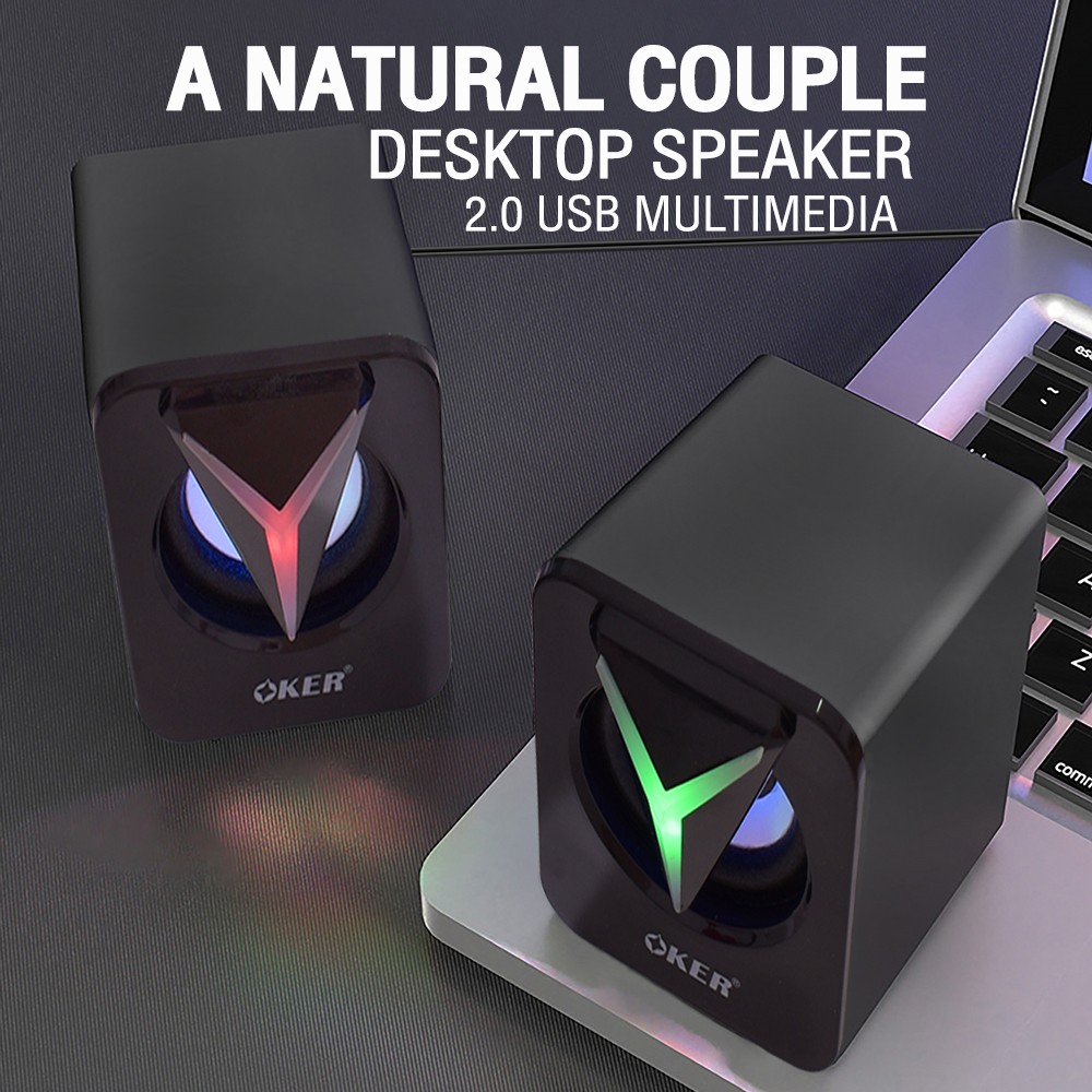 OKER SP-517 OKER SPEAKER 2.0 USB MULTIMEDIA 550W. SP-OK-20-517BK