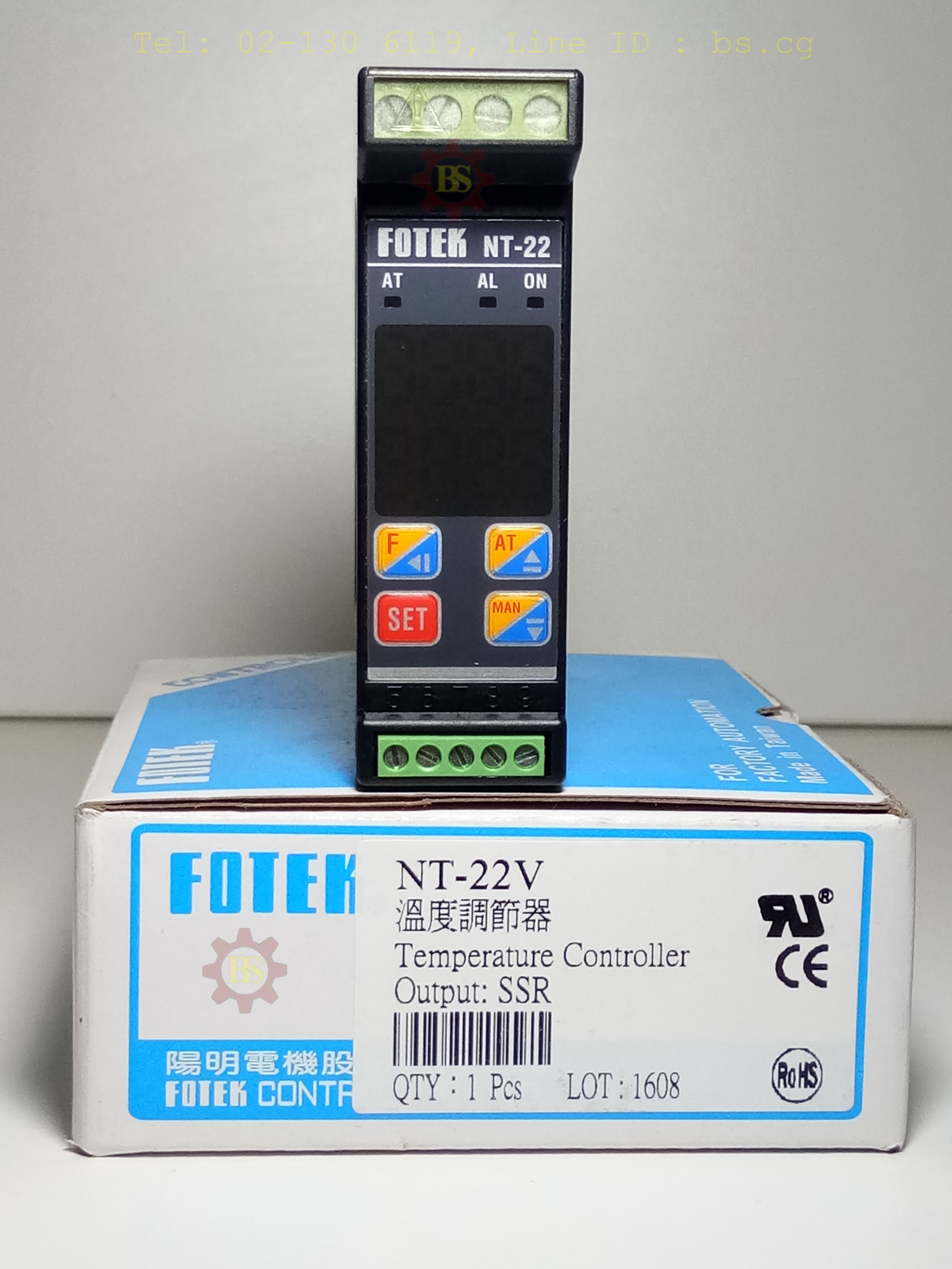 FOTEK : Temperature Controller Output: SSR NT-22V