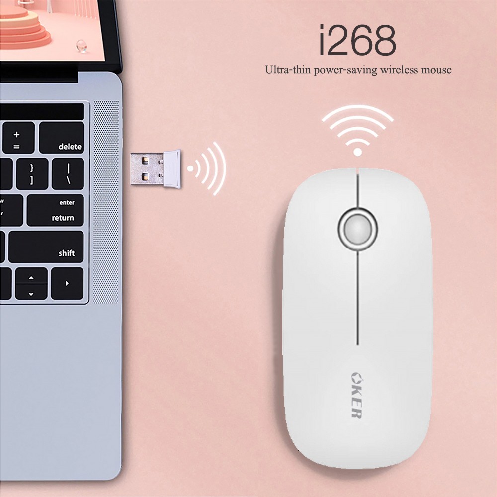 I268 OKER WIRELESS MOUSE SKU-02362