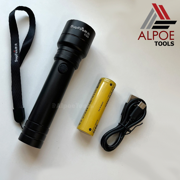ไฟฉายแรงสูง Superfire / Supfire รุ่น C20