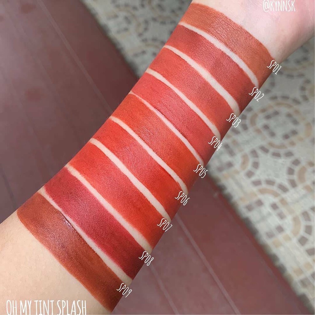 2P Original Oh My Tint Splash 3ml ทูพี ออริจินัล โอ้ มาย ทิ้นท์ สแปลช ลิปละอองน้ำ