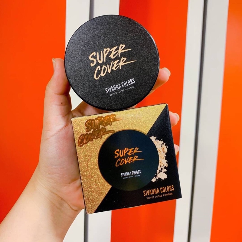 SIVANNA COLORS VELVET LOOSE POWDER HF6050 พาวเดอร์แป้งฝุ่นเนื้อเนียนละเอียด