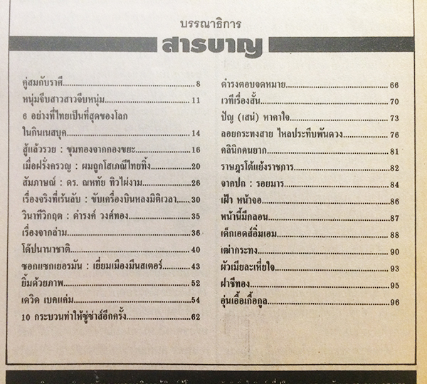 คู่สร้างคู่สม ปีที่ 21 ฉบับที่ 382 พฤศจิกายน ปักษ์หลัง 2543