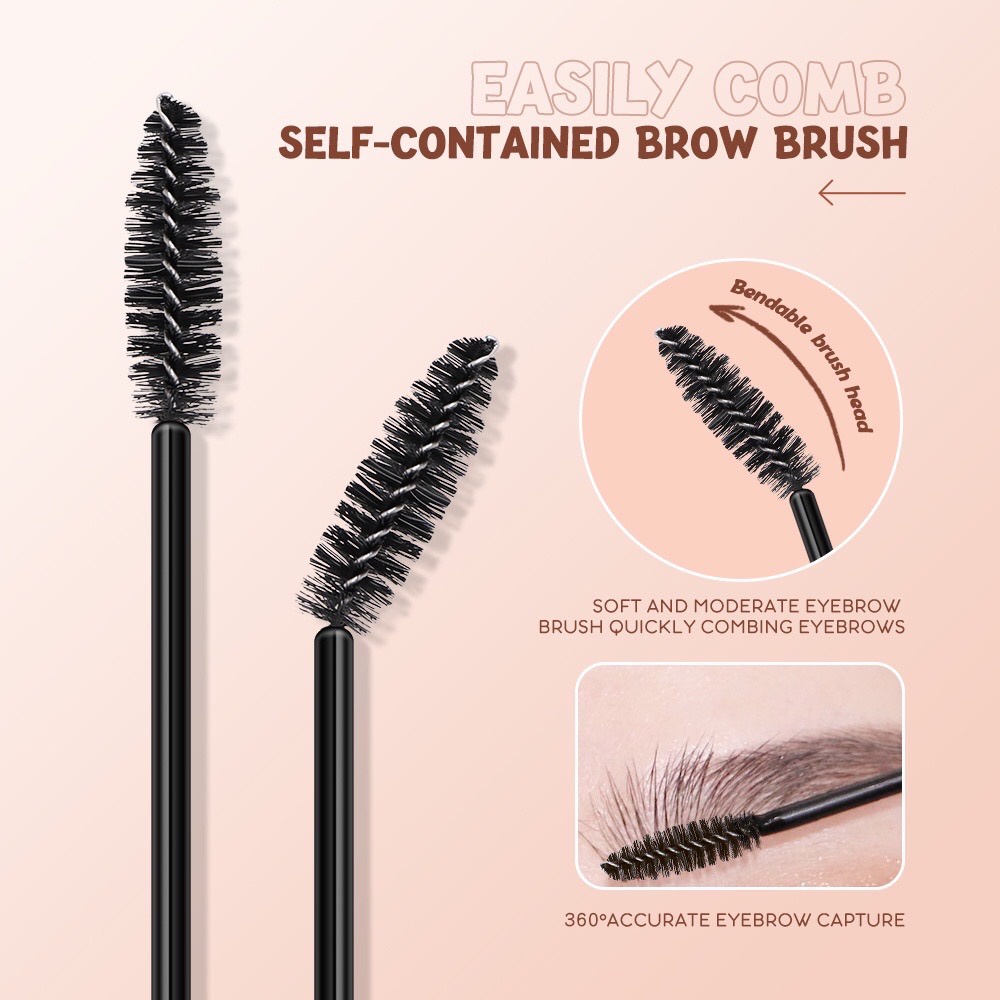 BANXEER Monster Styling Brow แว๊กซ์ ปัดคิ้ว ขนคิ้วจัดทรงสวย BM16 ทรี-ไดเมนชั่นนอล พัฟฟี่ มอนส์เตอร์ โบรว์ (ปัดคิ้วสวย)