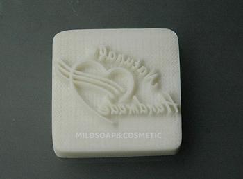 HANDMADE LOVER SOAP STAMP 4 X 4 CM.