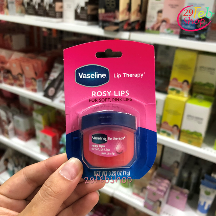 Vaseline Lip Therapy Rosy 7g. บาล์มบำรุง