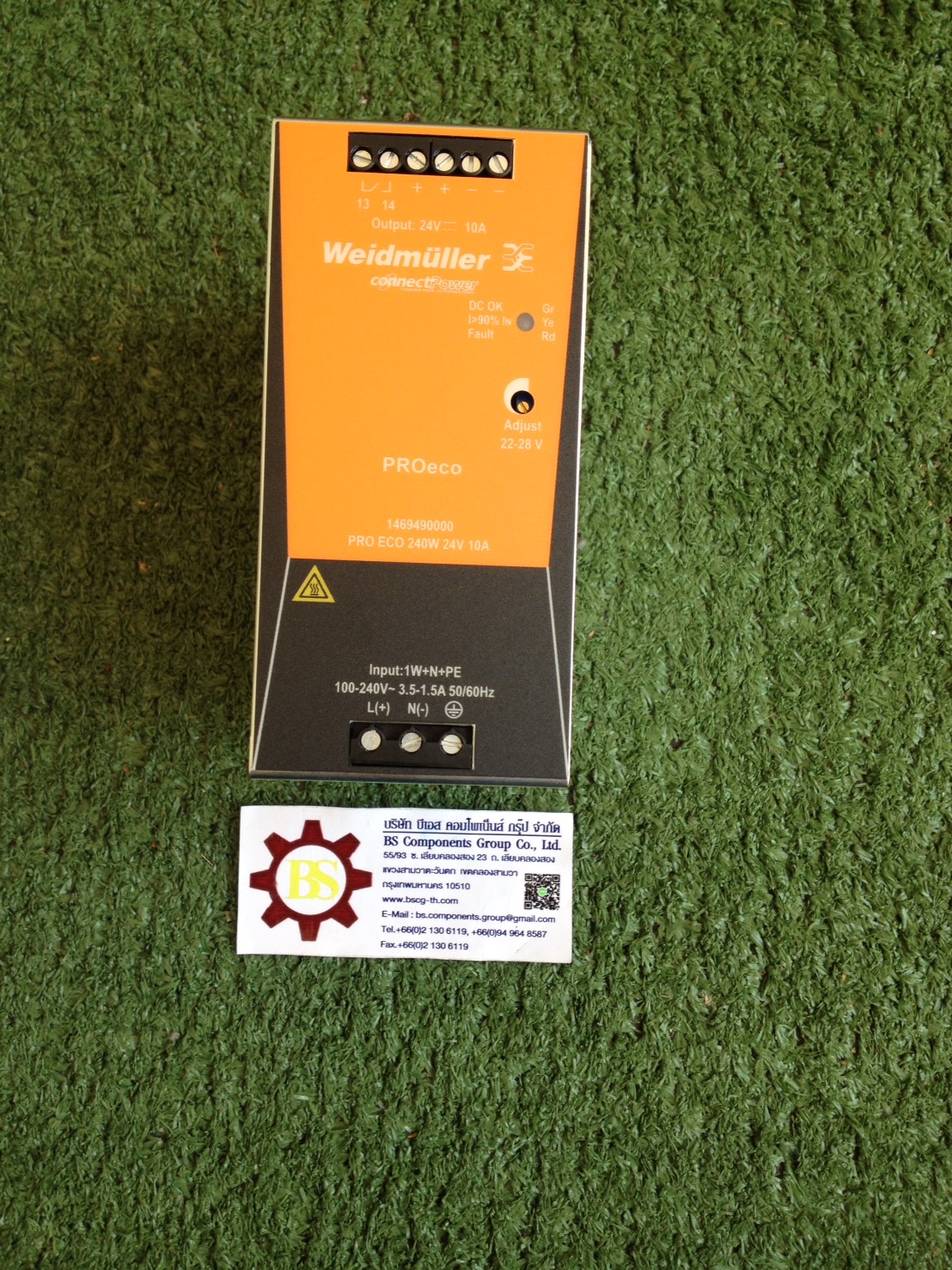 Weidmuller : Power supply PRO ECO 240W 24V 10A