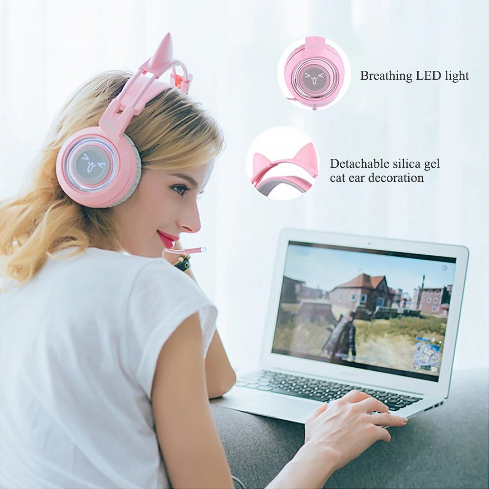 OKER G951 แบบ USB 7.1 SOUND HEADPHONE+MIC GAMING SKU-02936