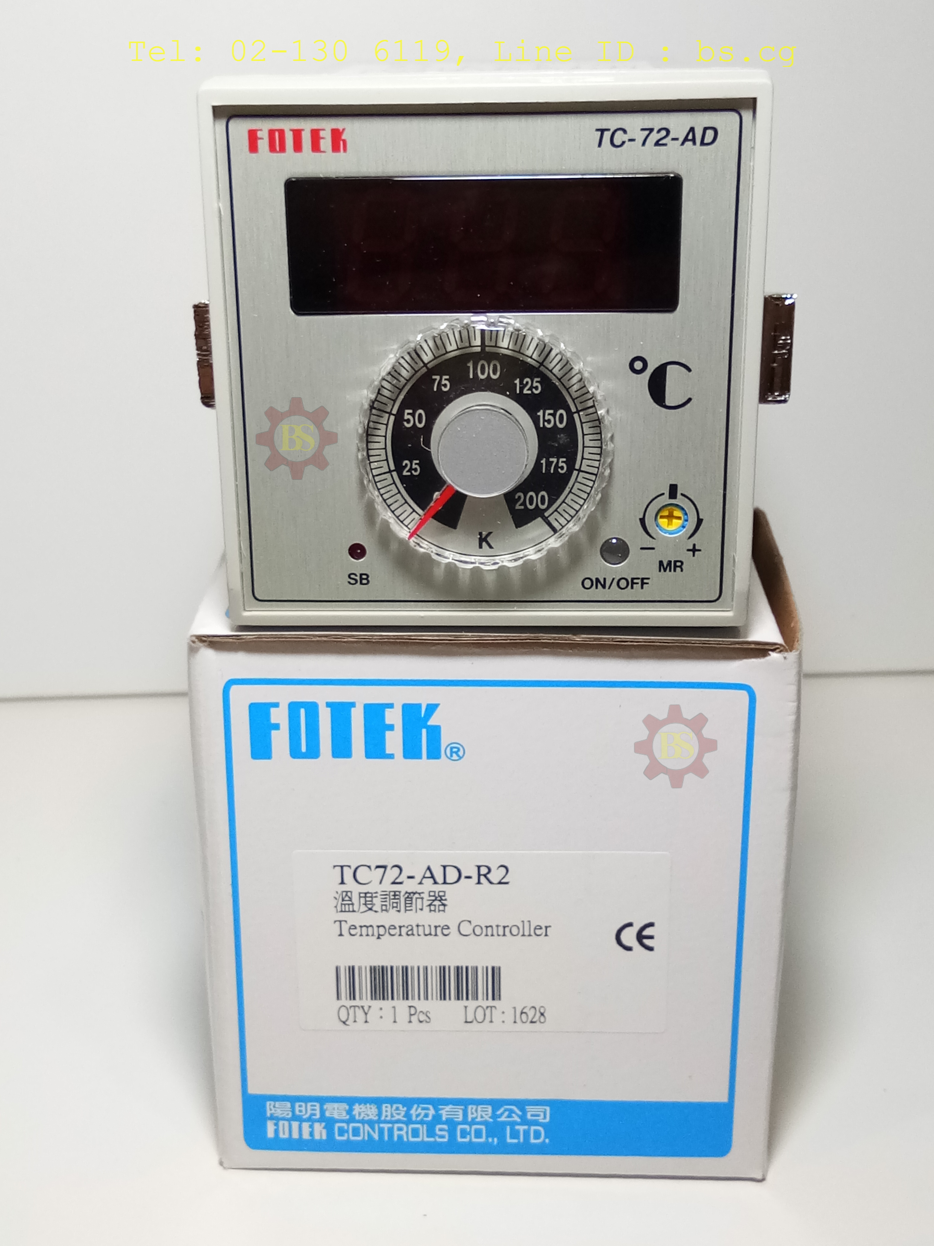 FOTEK : Temperature Controller TC72-AD-R2