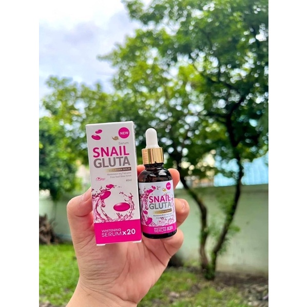 Snail Gluta Collagen Gold Serum เซรั่ม สเนล กลูต้า คอลลาเจน โกลด์ by Perfect Skin Lady