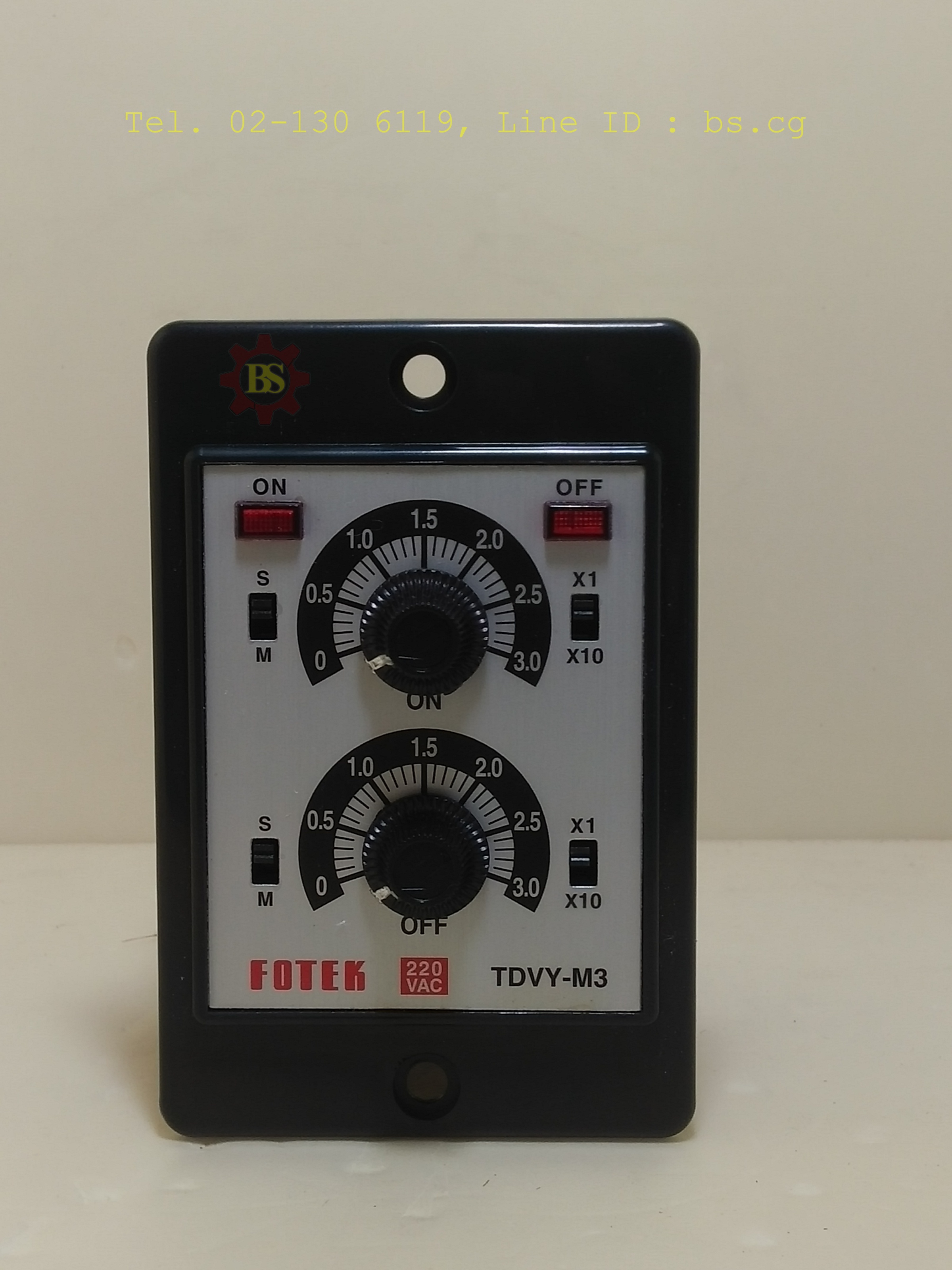 FOTEK: Timer TDVY-M3-220V