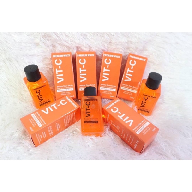 Premium White Vit C Booster Dose Serum 30 ml หัวเขื้อเซรั่มวิตซี