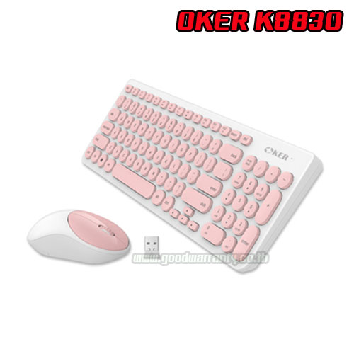 OKER K8830 OKER KEYBOARD+MOUSE 30m Wireless K8830 KB-KM-OK-8830B/G/P