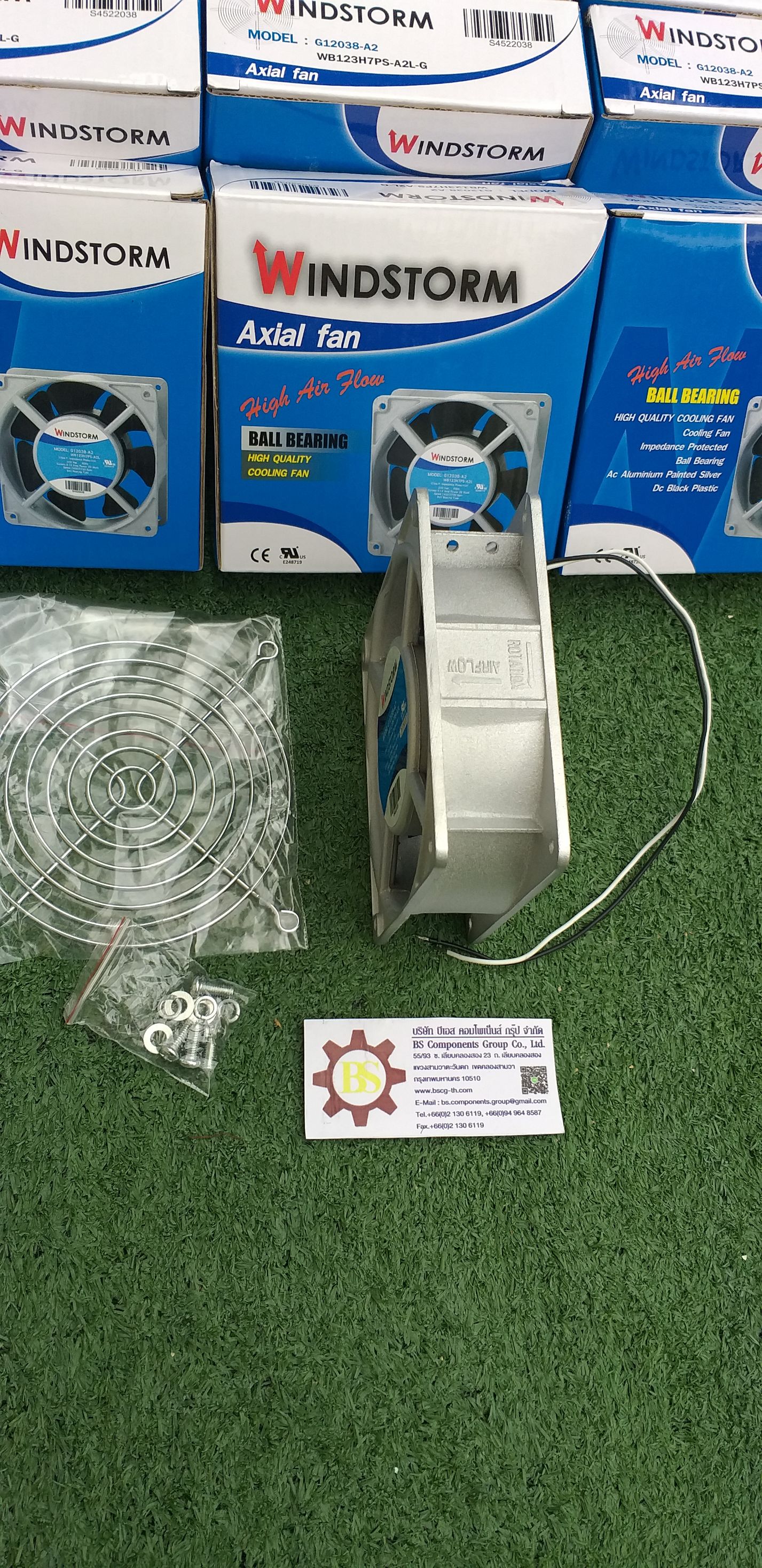 WINDSTORM : พัดลม WB123H7PS-A2L-G (G12038-A2)