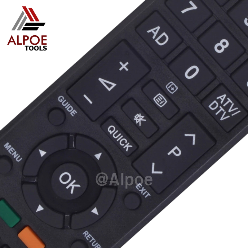 รีโมททีวีรวม Toshiba รหัส RM-L890+ สำหรับ ทีวีจอแบน , LED , LCD