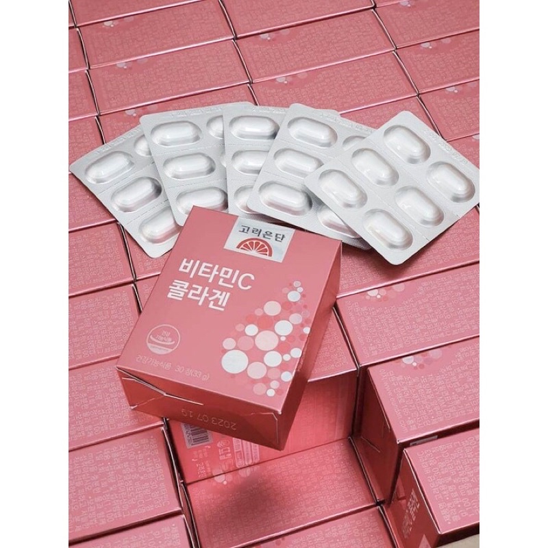 Korea Eundan Vitamin C + Collagen 30 เม็ด