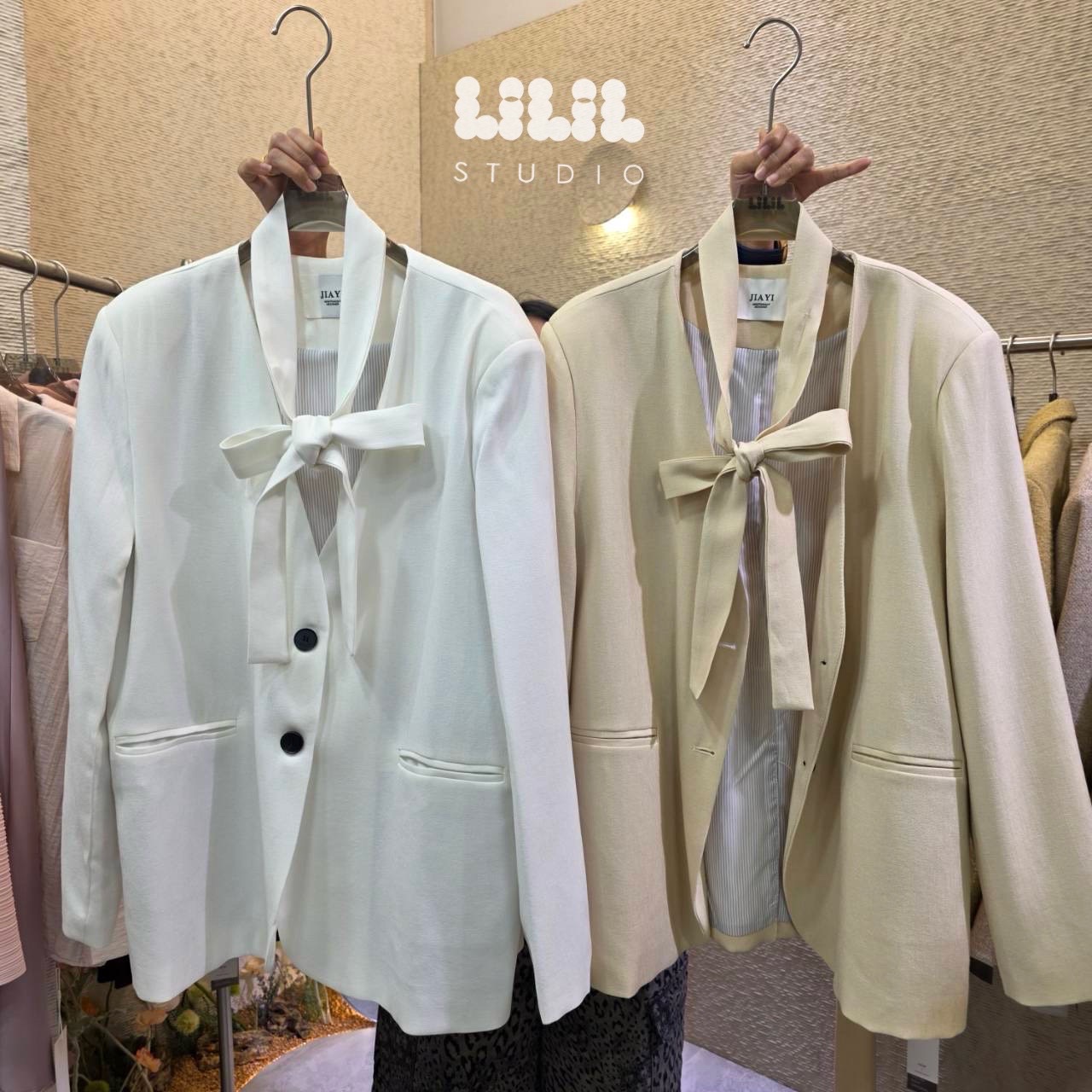 ชุดSet LILIL STUDIO🎀 ใครชอบชุดSet แกรมๆ รุ่นนี้พร้อมส่งค่ะ ผ้าฝ้ายลินินเนี้ยบๆ ใส่แยกได้ เกงเอวยางยืดซิปหน้า