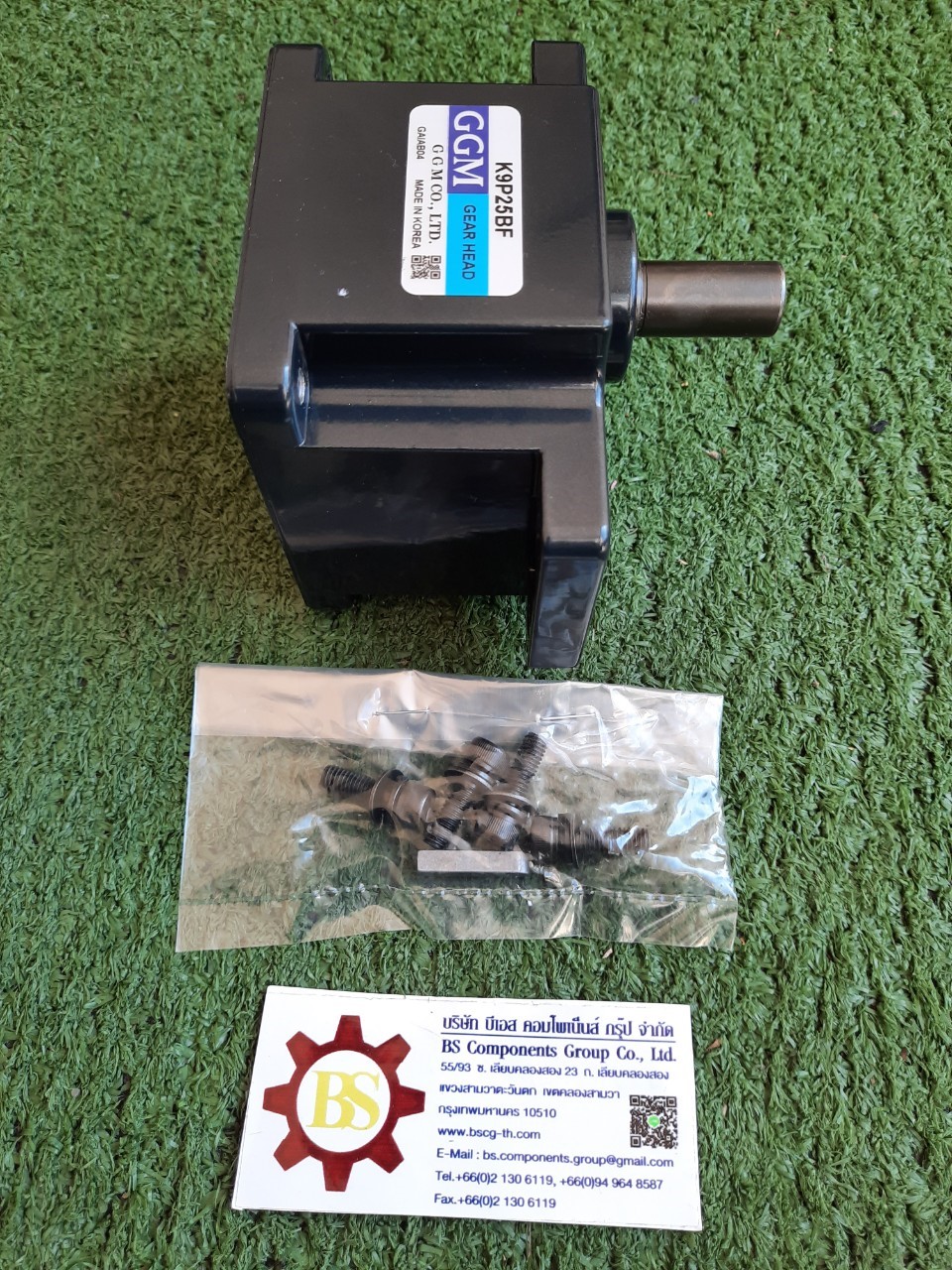 GGM : GEAR HEAD MODEL : K9P25BF