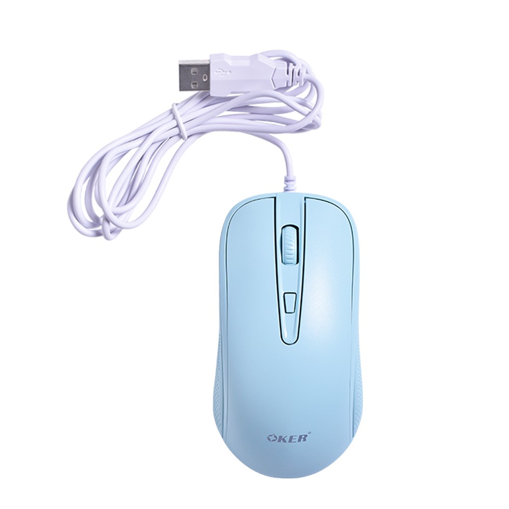 M218 OKER MOUSE USB LED 2400DPI MO-OK-OU-218BK