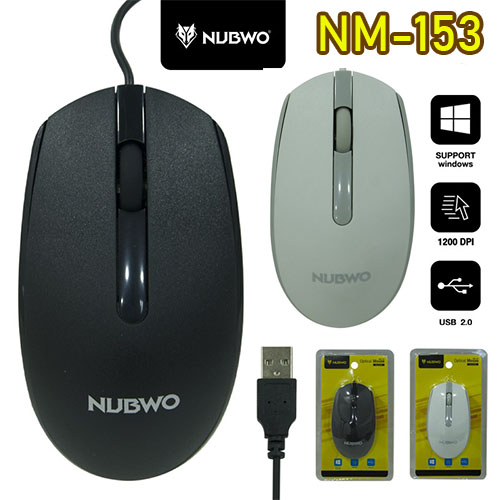 NM153 Nubwo Mouse USB FOR OFFICE MO-NW-OU-153XX