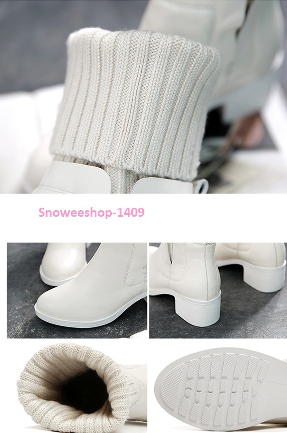 รองเท้าบู๊ทแบบสั้นสำหรับผู้หญิง รองเท้าบู๊ทกำมะหยี่ทรงมาร์ติน เกรดพรีเมี่ยมงานสวยไร้ที่ติใส่แล้วนุ่มสบาย หนังพียูอย่างดี ใส่สวยใส่อุ่นกันหนาวติดลบเอาอยู่