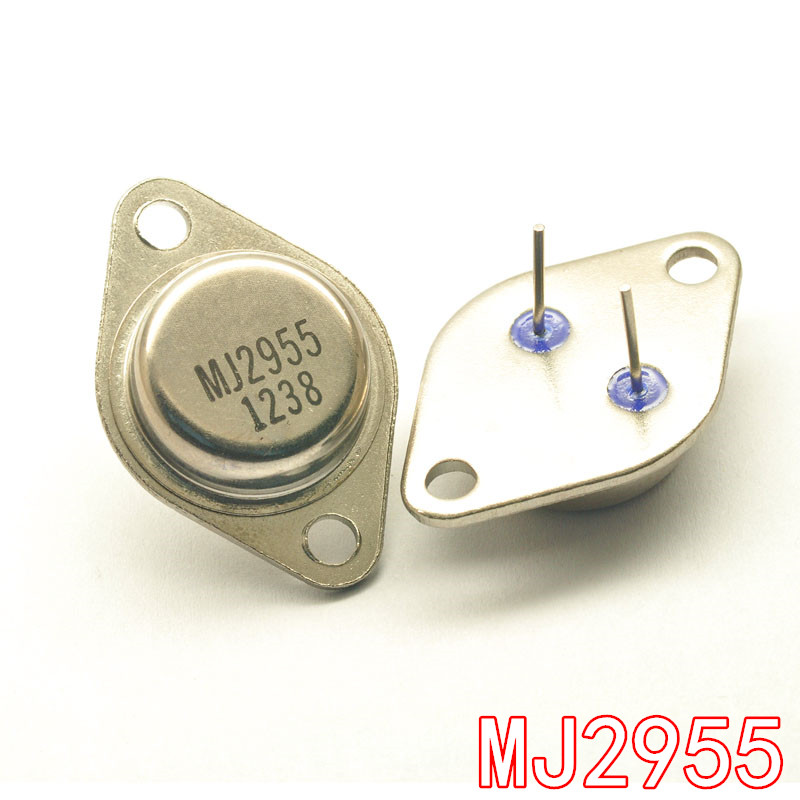 MJ2955 PNP 15A 100V 115W ทรานซิสเตอร์ที่ปิดผนึกด้วยทองคำ (เกรดAของแท้)