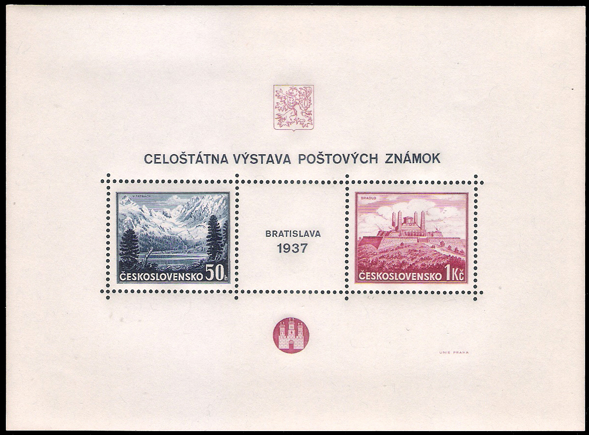 1937 Czech Sheet
