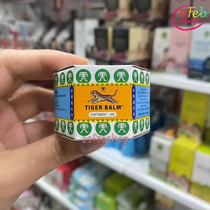 Tiger Balm Ointment-HR 10g ยาหม่องตราเสือ เอช อาร์