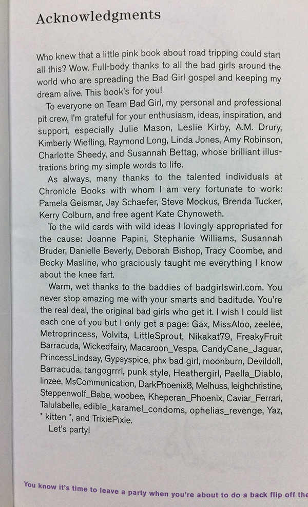 The Bad Girl's Guide to the Party Life