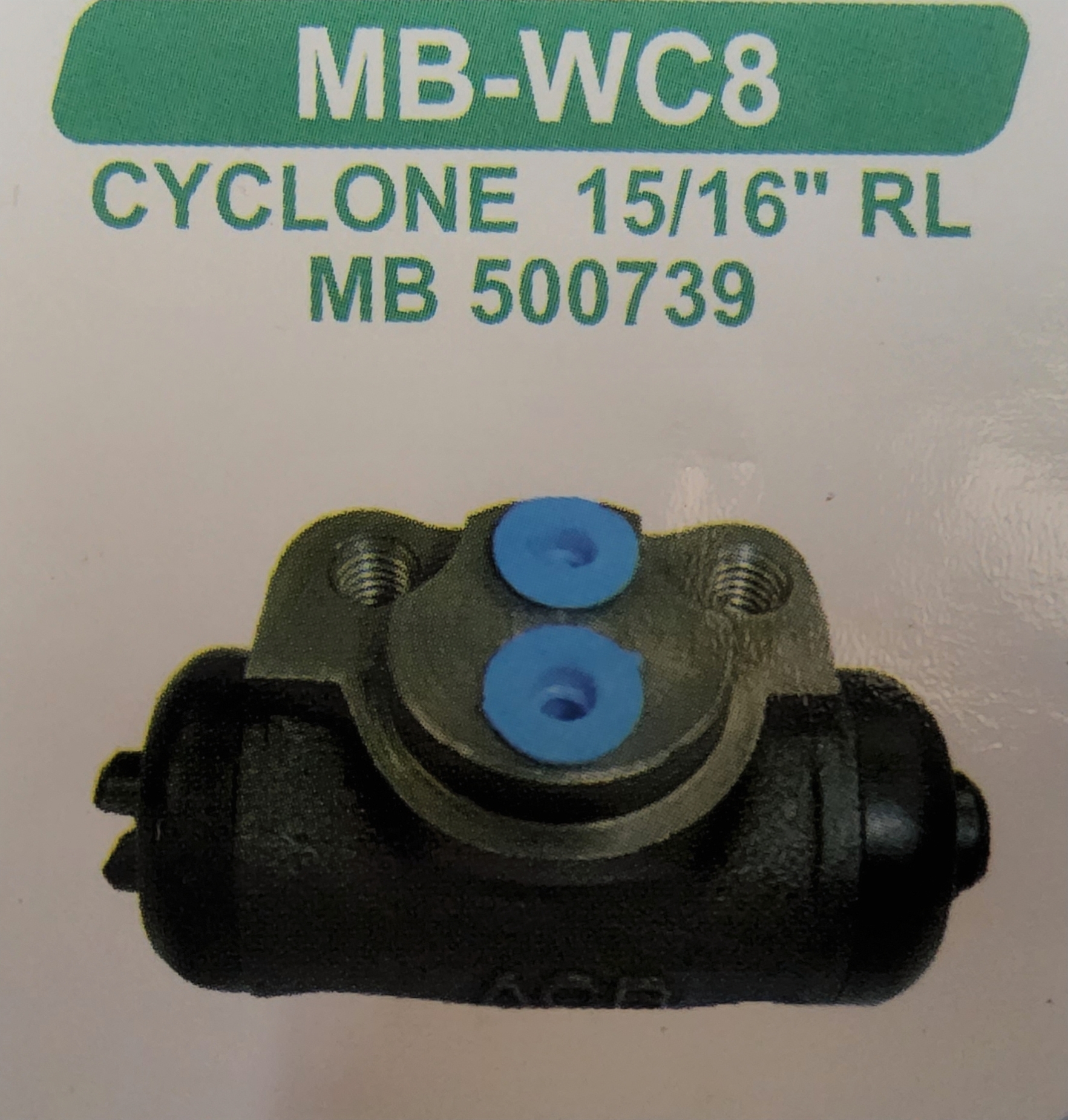 กระบอกเบรค หลัง ข้าง ซ้าย L200 CYCLON / L200 ดีเซล 15/16 " MD-500739 [ T UUZ Y ]