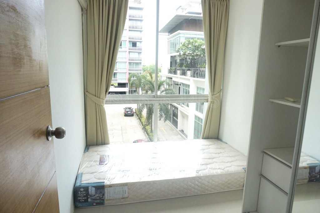 ให้เช่า สวิฟท์ คอนโด ใกล้มหาวิทยาลัยเอแบคบางนา 2 ห้องนอน ขนาด 44.16 ตร.ม ชั้น 3 วิวสระน้ำ