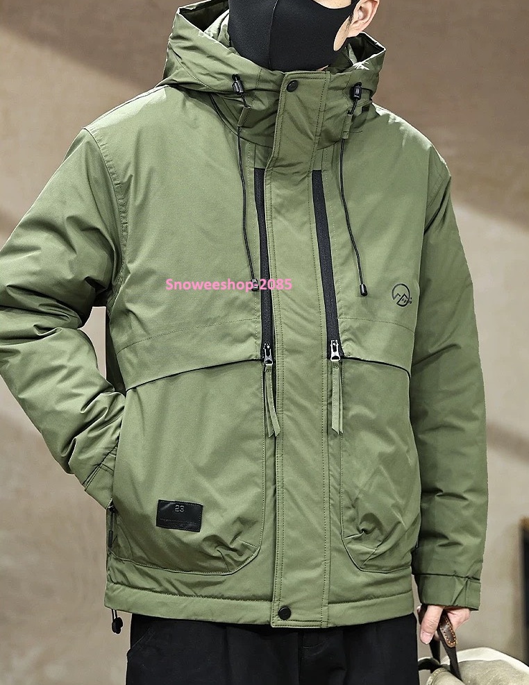 หนาวแค่ไหนก็ไม่หวั่น เสื้อโค้ทกันหนาวไซส์ใหญ่พิเศษ 5XL–12XL หนา อุ่น กันลม กันหิมะ กันน้ำได้ครบจบ ฮู้ดปรับได้ ใส่สบาย เที่ยวเมืองนอกได้ทุกประเทศ ใส่แล้วดูเท่ ไม่อ้วนเทอะทะแน่นอน