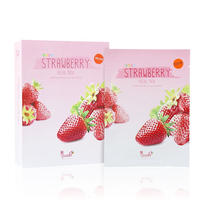 (10 แผ่น/กล่อง) MOODS PA-SU-TE-RU FACIAL MASK
