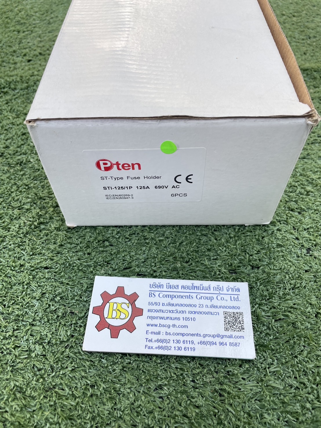 PTEN : ฐานฟิวส์ 22x58mm. STI-125 1P