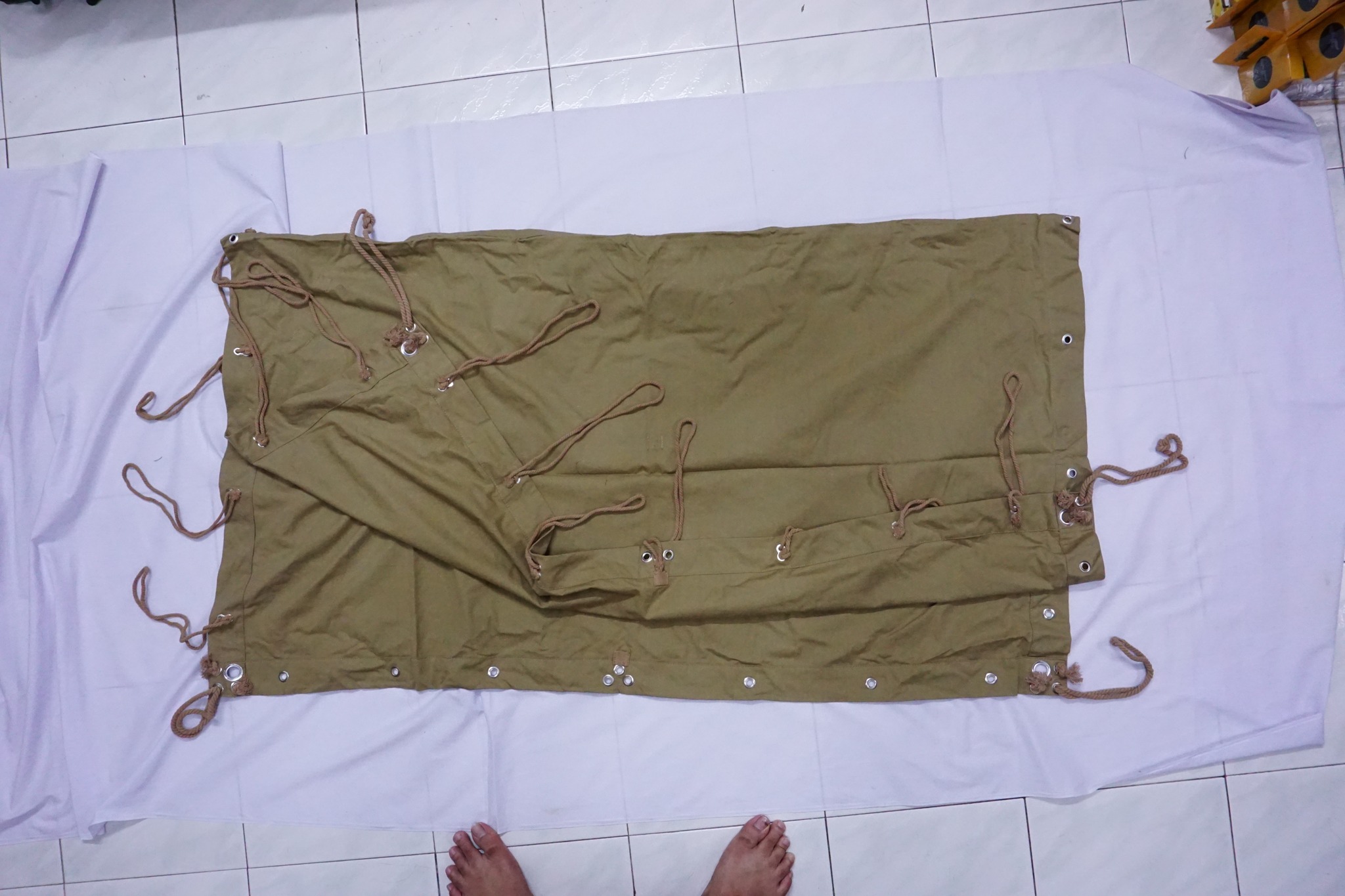 ผ้าเต็นท์ทหารญี่ปุ่น สงครามโลก WW2 Japan Army Portable Tent