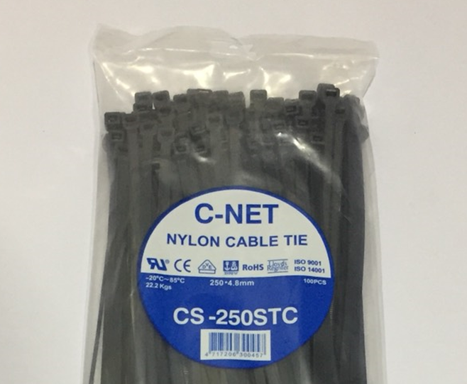 เคเบิ้ลไท Cable Tie ยาว 10 นิ้ว (100 เส้น/ถุง)