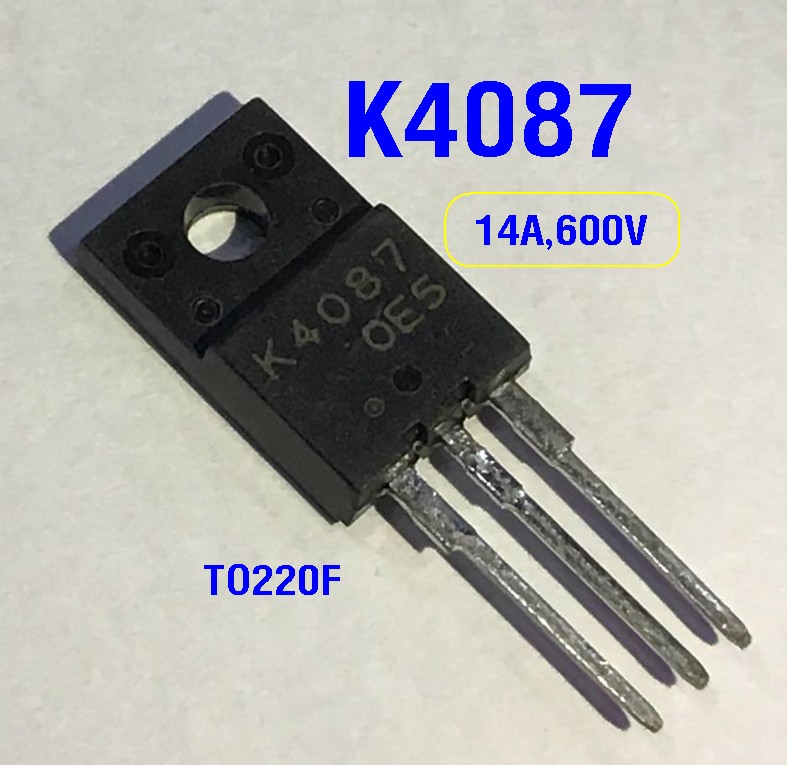 K4087 MOS TO 220F (14A,600V)