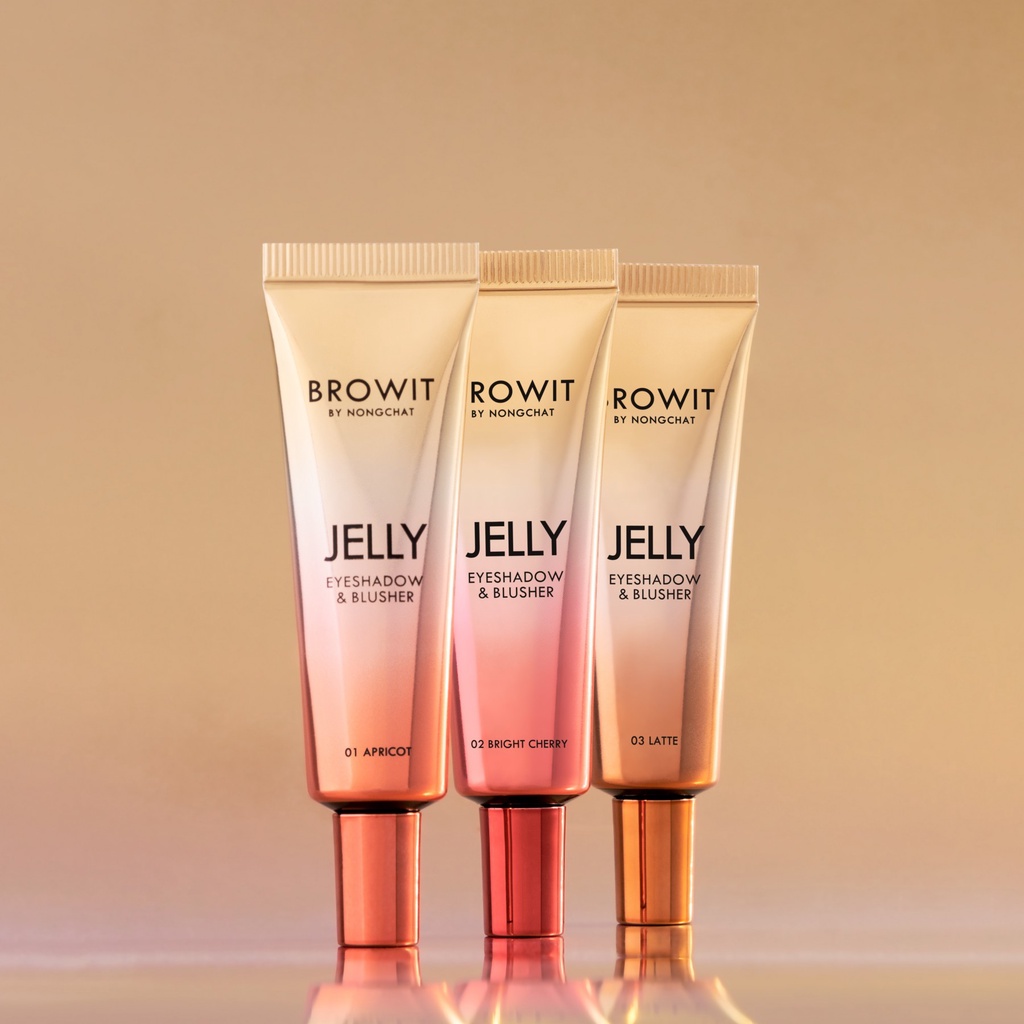 Browit Jelly Eyeshadow & Blusher อายแชโดว์ เนื้อเจลลี่ 10g