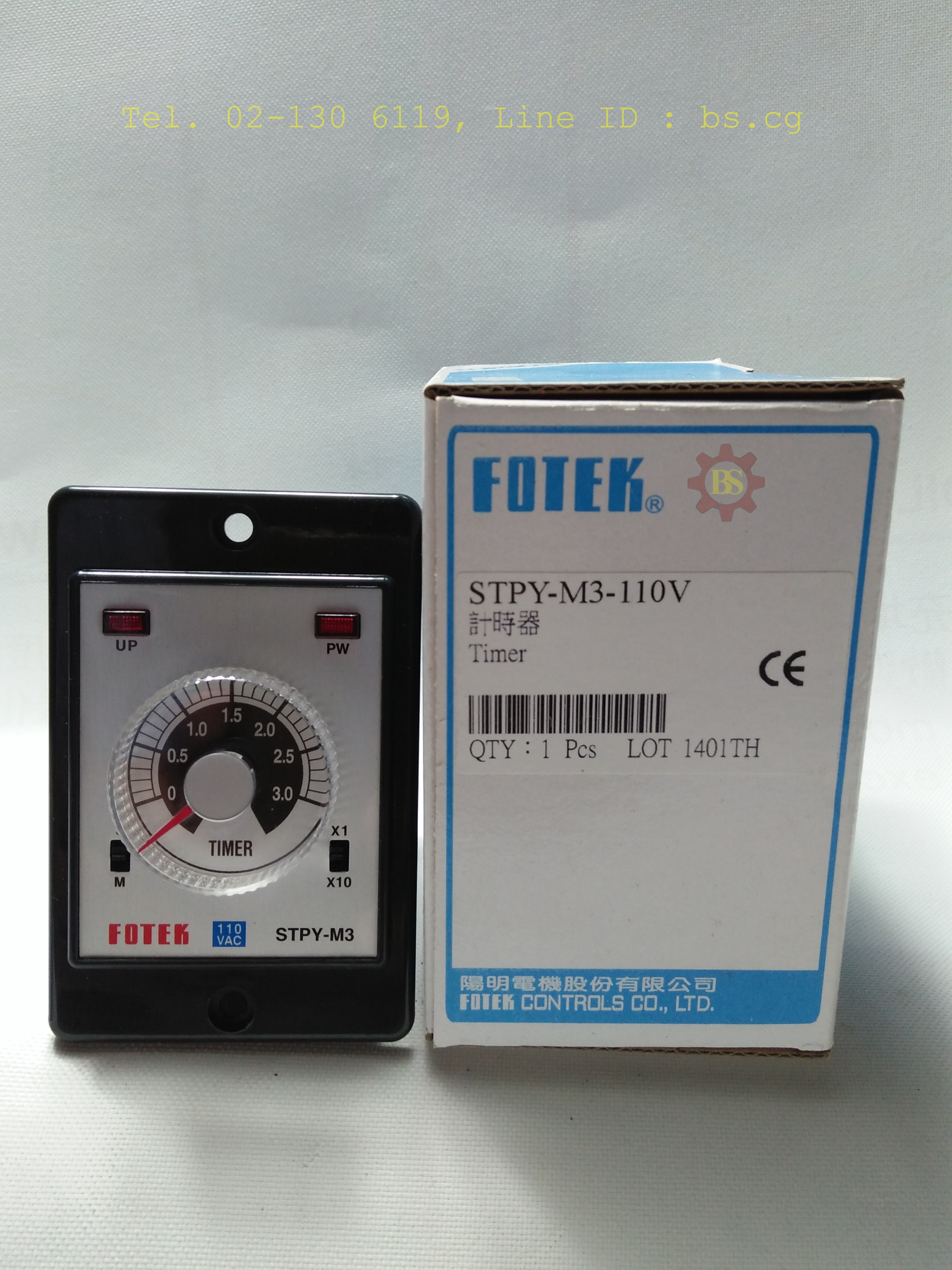FOTEK: Timer STPY-M3-110V