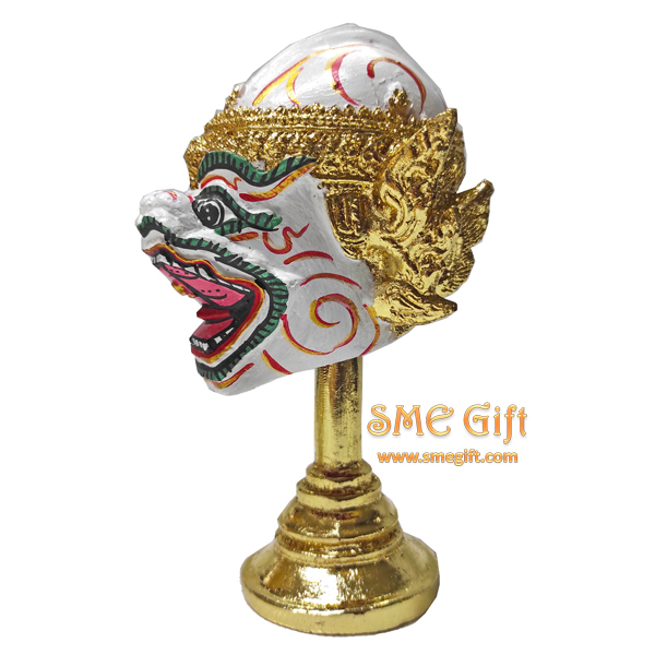 หัวโขน หนุมาน พร้อมกล่องผ้าไหม Premium 001 ชิ้น