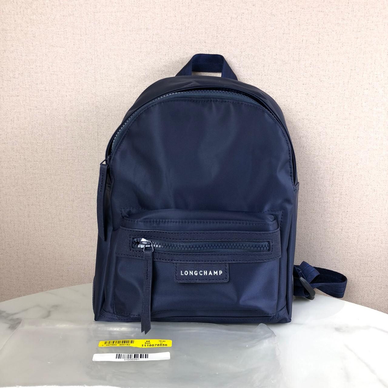กระเป๋าเป้แบรนด์เนมลองฌอมป์สีกรม LE PLIAGE NÉO BACKPACK S
