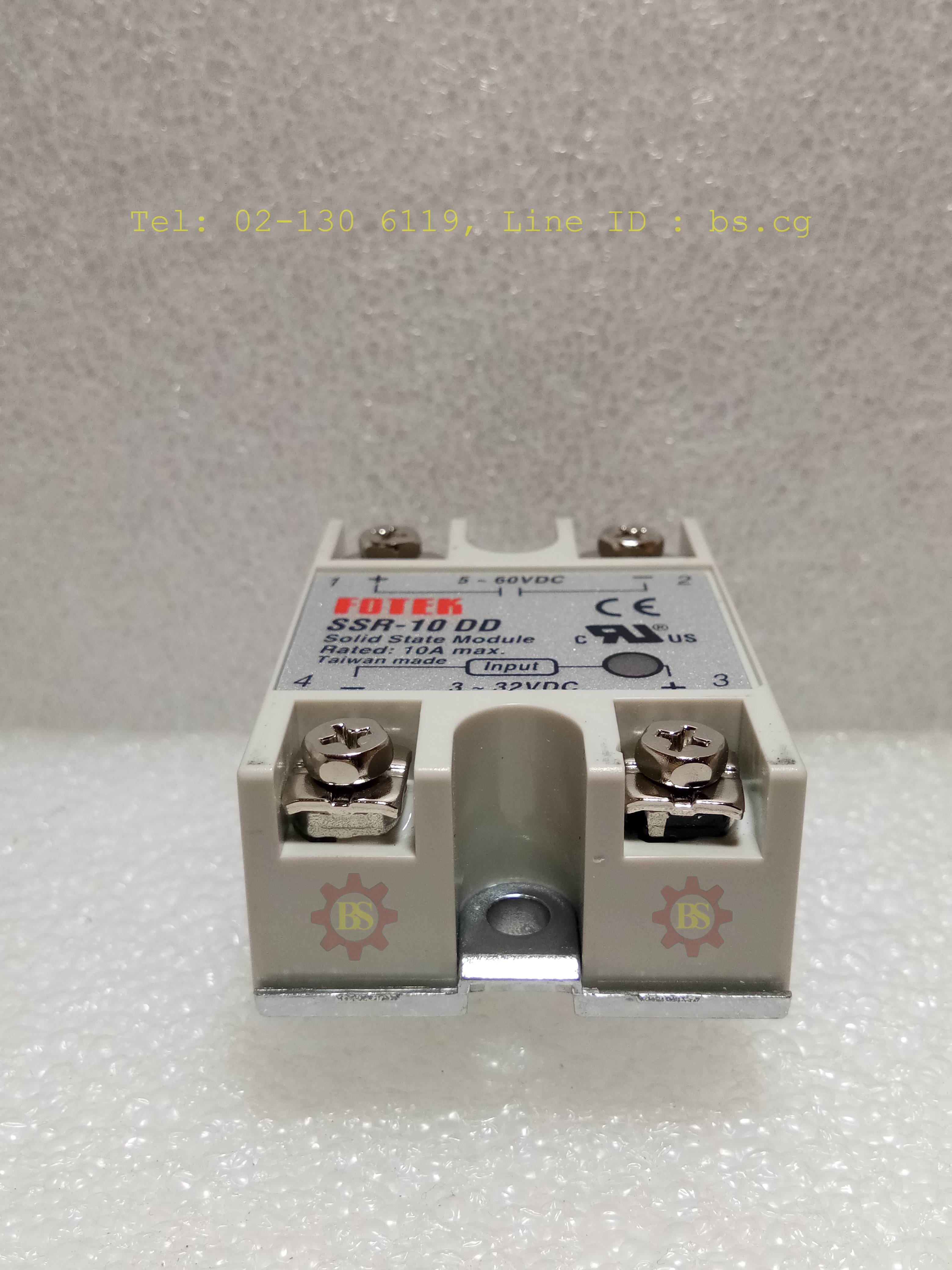 FOTEK : Solid State Module Rated: 10A max. SSR-10 DD