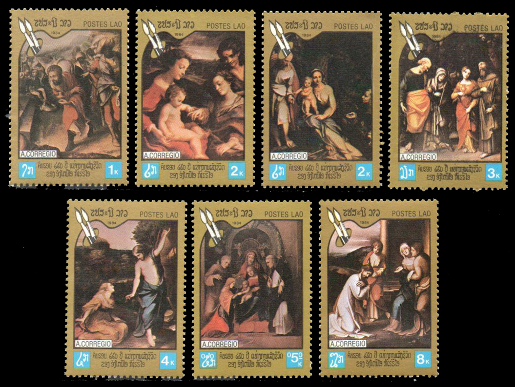 1984 The 450th Anniversary of the Death of Correggio