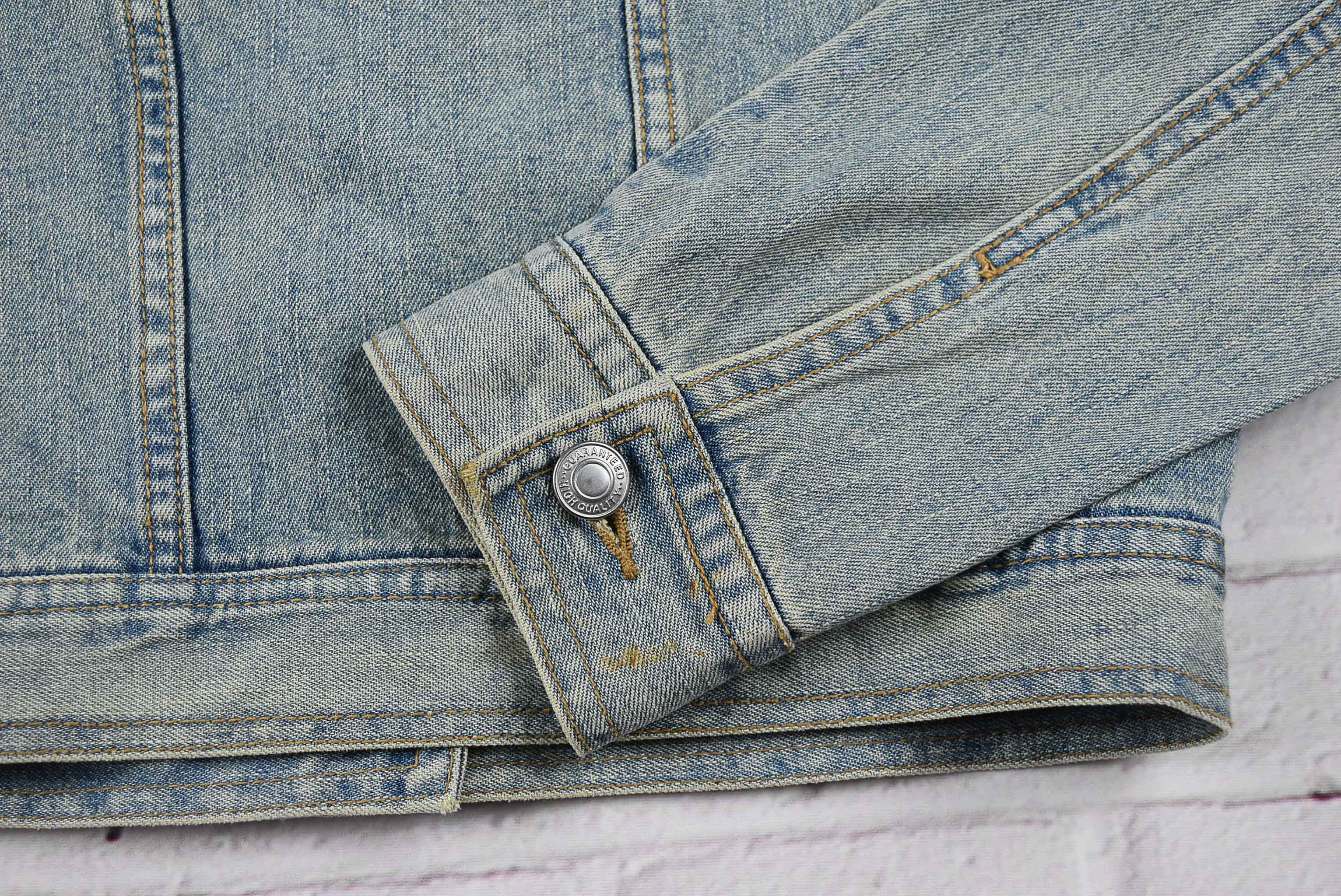 "เสื้อเด็ก" C.O.L.Z.A อกจริง 33 ไซส์ 140 เสื้อแจ็คเก็ตยีนส์ แขนยาว เด็กหญิงชาย ทรงสวย เนื้อผ้านุ่มใส่สบาย ใส่คลุมกันแดด