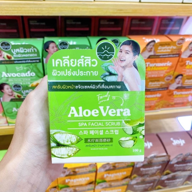 Joji Secret Young Spa Facial Scrub 100g. สครับหน้า